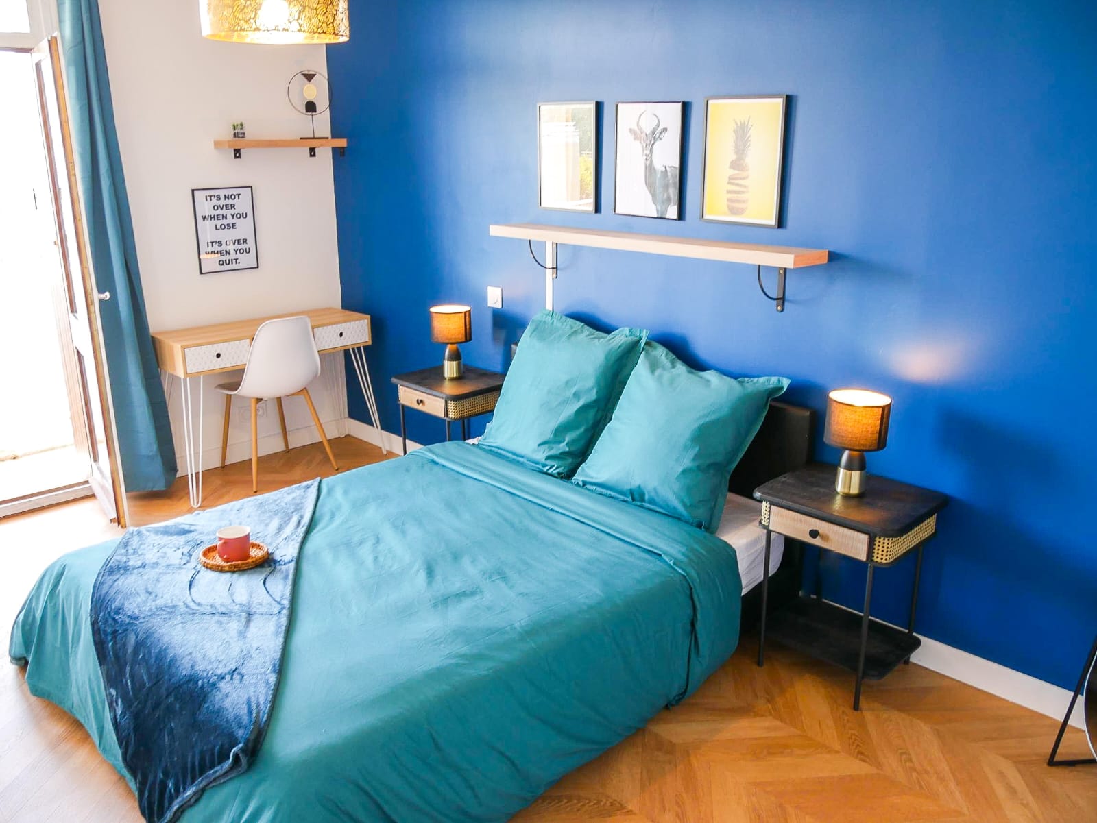 Parquet moderne rendu fini